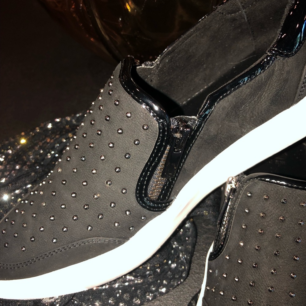 🔥SALE🔥BLACK STUDDED LOAFER - Picture 5 of 8